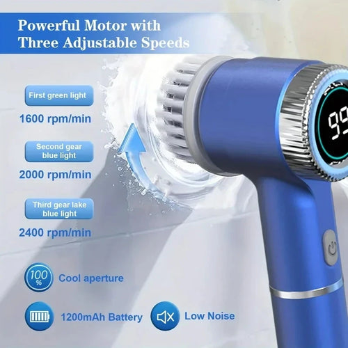 Cepillo Eléctrico Limpieza 5 En 1